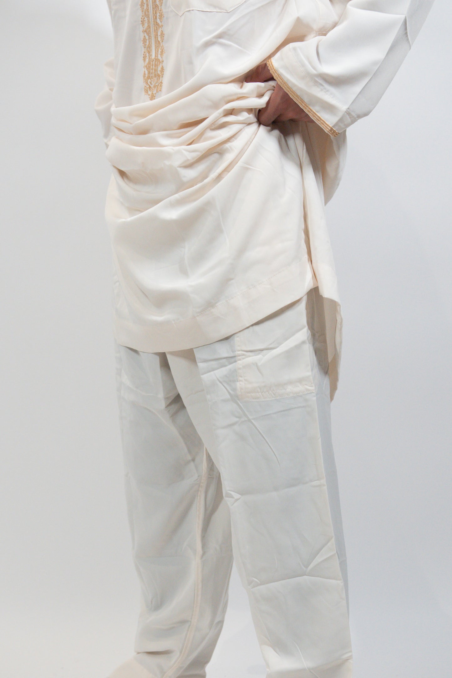 Qamis Arabic blanc