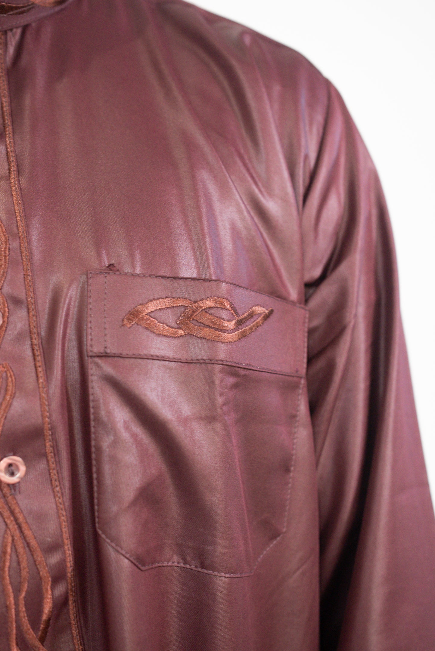 Qamis Prestige rouge bordeaux