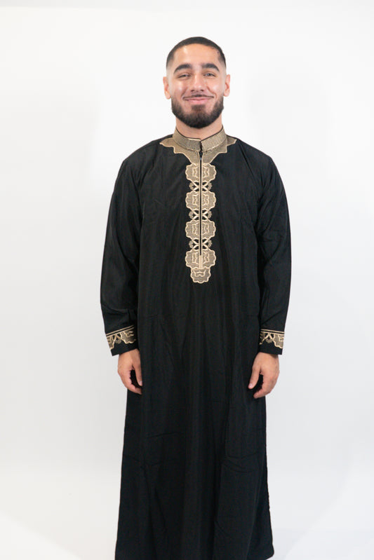 Qamis Layali Noir